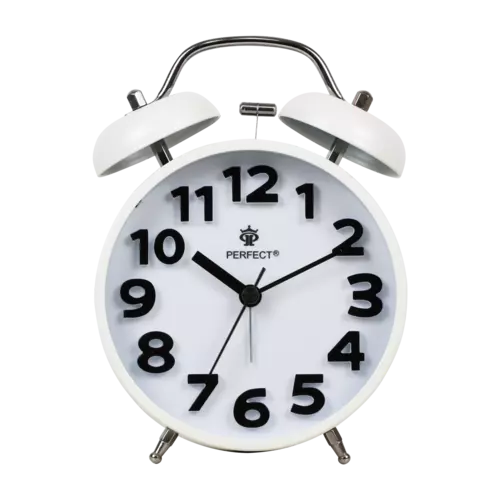 Επιτραπέζιο Αναλογικό Ξυπνητήρι 11502 Άσπρο
